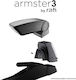 Rati Complete Armrest Armster 3 Renault 5 E-tech 2024 Plastic Vegan Leather Black Mounting Adapter 1 Set V01948+v01566 Rati C19481566/rt
