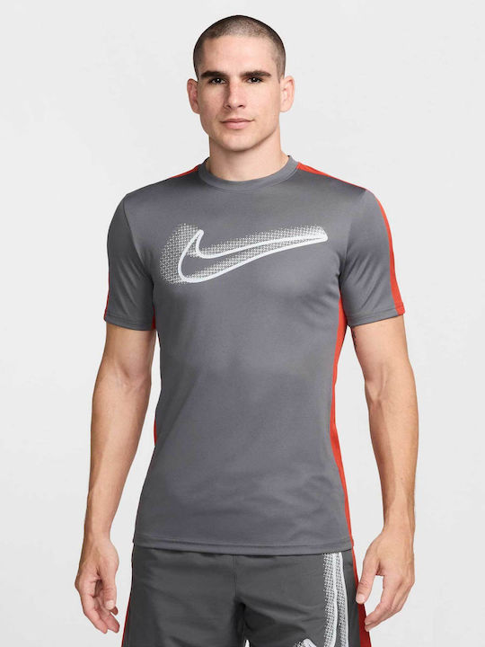 Nike Academy Dri-Fit Short Sleeve Grey