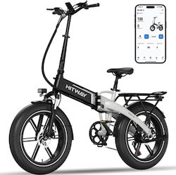Hitway BK10S 20" Klappbares Elektrofahrrad Straße Schwarz Hitway BK10S 20" Klappbares Elektrofahrrad Straße Schwarz