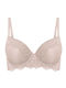 Celestino Women's Bra Strass Detail Beige