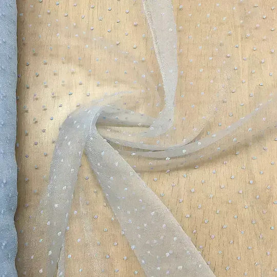 Decoration Fabric Organza By Meter Sky Blue