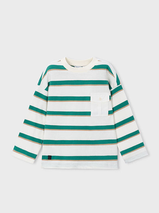 Mayoral Kinderoberteile Langärmelig Beige Grün