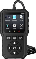 Obd 2 Auto Diagnosewerkzeug Foxsur V529 Batterietest Dtc Suche 10 Sprachen Motorcodes O2 Sensor Evap Freeze Frame I M Schwarz Obd 2 Auto Diagnosewerkzeug Foxsur V529 Batterietest Dtc Suche 10 Sprachen Motorcodes O2 Sensor Evap Freeze Frame I M Schwarz