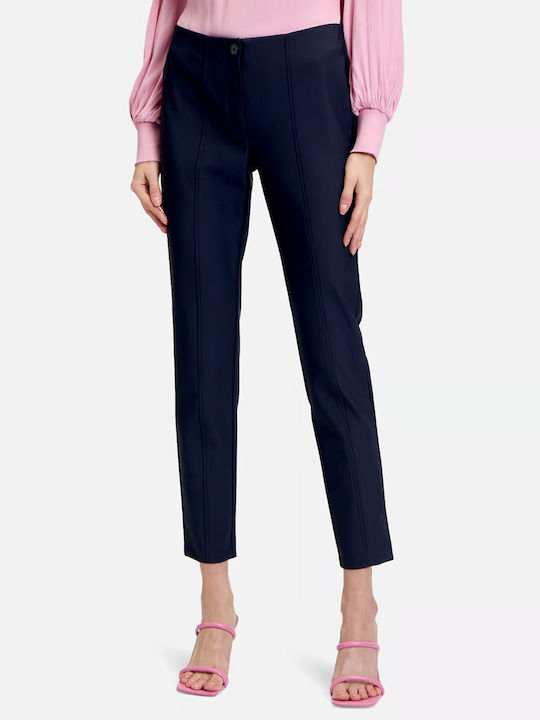 Betty Barclay Damen Chino Hose in Slim Passform Dunkelblau