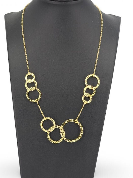 Necklace From Gold Plated Silver Necklace From Gold Plated Silver