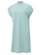 Rochie De Vară Sport Tricou Mâneca Scurtă Verde