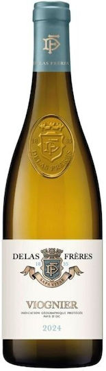 Delas Freres Вино Viognier Бяло Сухо 750ml