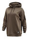 Women's Sweatshirt Hooded Green