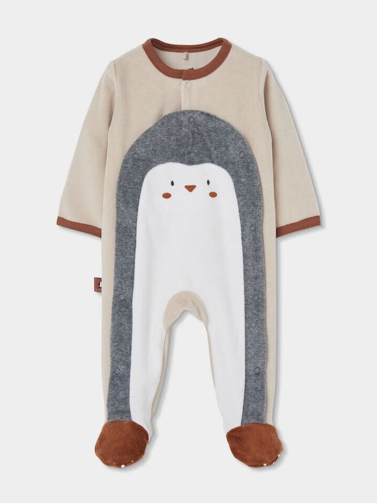 Boboli Beige Baby-Strampler Boboli Beige Baby-Strampler