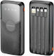 Awei FC20 Power Bank 20000mAh 22.5W with USB-A Port and USB-C Port Black