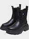 Chelsea-Stiefel Damen Schwarz