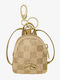 Sprayground Männer 2-Ton Gold Trinity Rucksack Schlüsselanhänger Gold 910k9483nsz