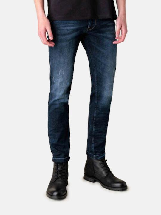 Cover Men's Jeans Pants with Skinny Fit Navy Blue