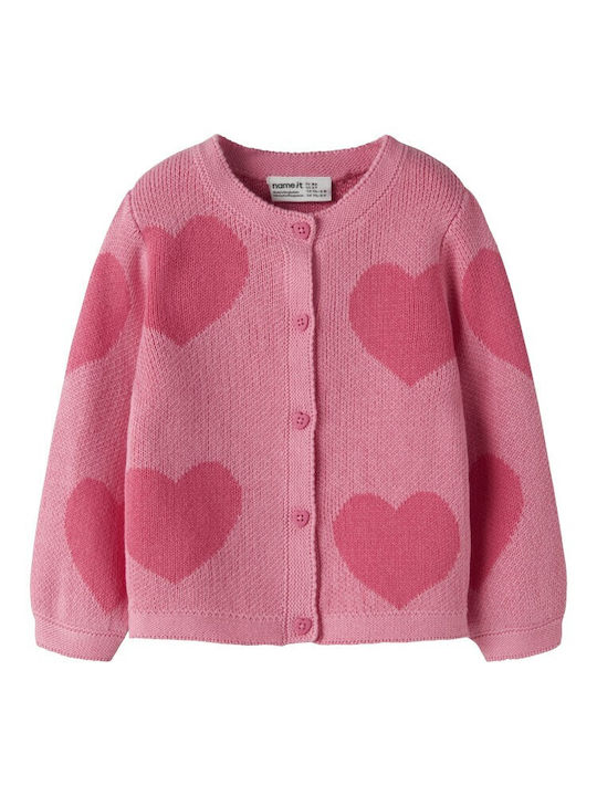 Kids Cardigan with Hearts