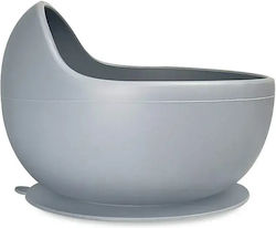 Baby Cloud Baby Bowl Food from Silicone Grey