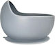 Baby Cloud Baby Bowl Food from Silicone Grey