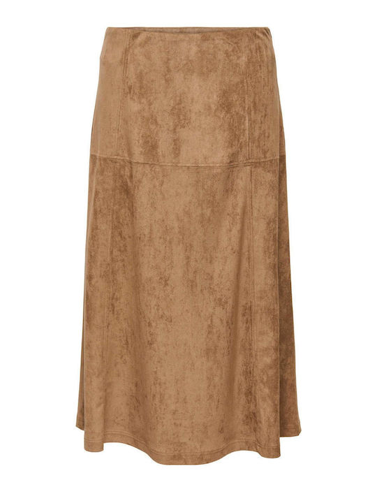 Only Skirt Brown
