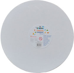 Canvas Round Frame 30cm The Littlies Canvas Round Frame 30cm The Littlies