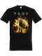 Unisex Bedruckte Blusen Schwarz Design Troja Dp9209