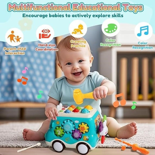 Salamandra Baby Aktivitätsspielzeug Tastaturen Fahrzeug mit Musik und Sounds