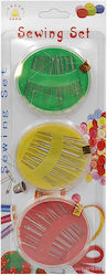 Sewing Needles Card 3 Set Homie 101316 12 Pieces Sewing Needles Card 3 Set Homie 101316 12 Pieces