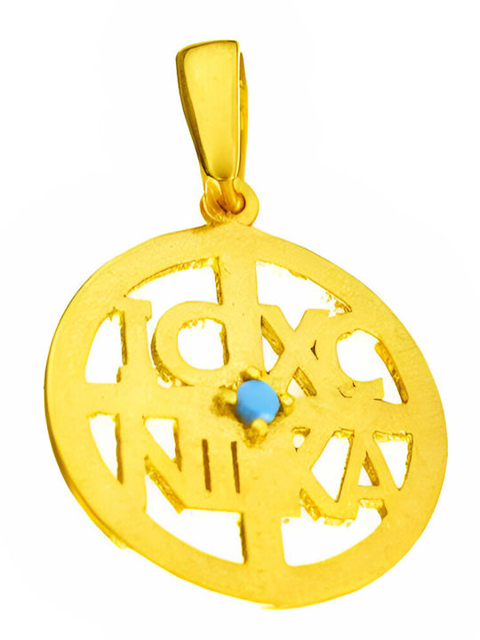 Gatsa Anhänger Konstantin-Münze Gold 14K