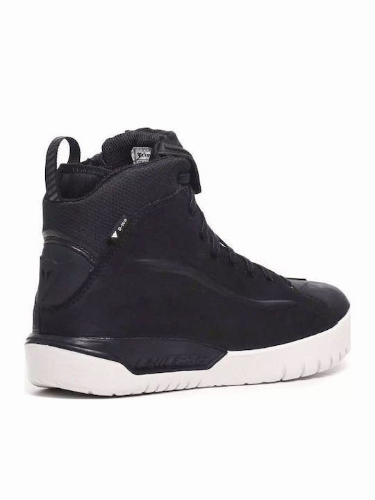 Dainese Metractive Men's Leather Waterproof Black Riding Boots D-WP