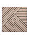 Panouri Decorative 3D De Perete Din MDF Autoadezive / Cu Adeziv Negru 60x60x1cm