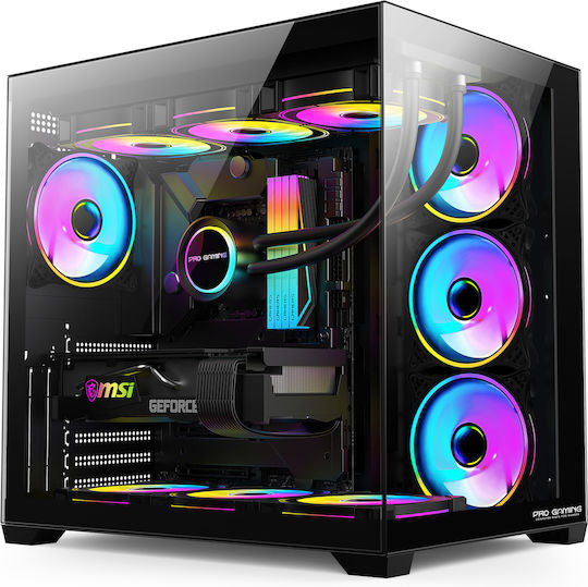 ProGaming Desktop PC Gaming Elite Negru (i5-12400F/32GB DDR5/1TB SSD/GeForce RTX 5060/W11 Home)
