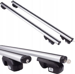 Amos Car Roof Bars Aluminum for Opel Nova Chevrolet Nova 1984-1988 Silver