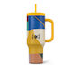Coffee Island Bright Light Thermos Cup 1.2lt Bright Light with Straw
