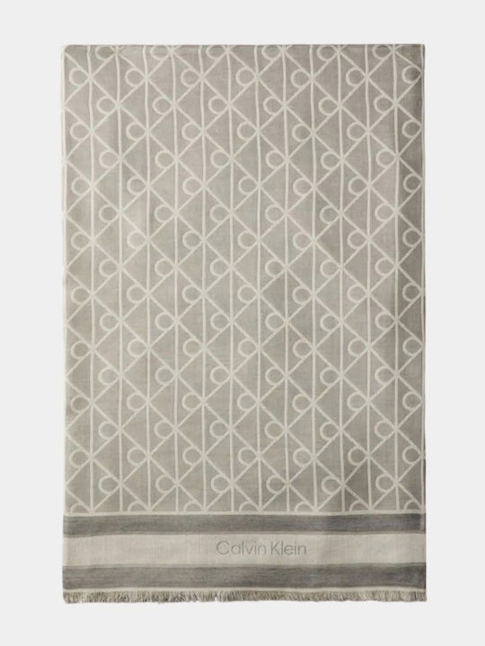 Calvin Klein Damen Schals & Stolen Grau