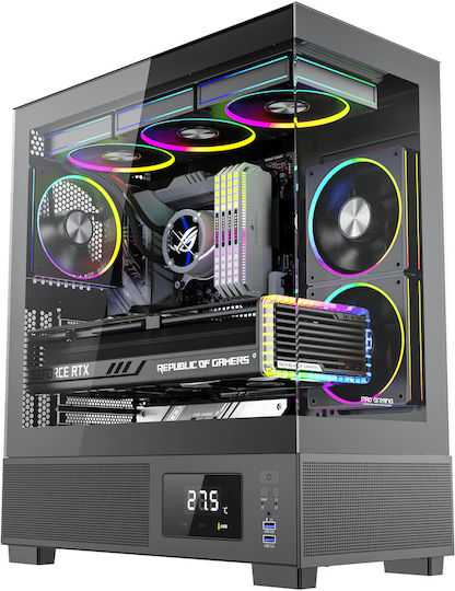 ProGaming Kian Black Glacier 360 Desktop PC Gaming (i5-14400F/32GB DDR5/1TB SSD/GeForce RTX 5060/Windows 11 Home)