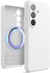 Elago Back Cover din Silicon Alb (Galaxy S26)