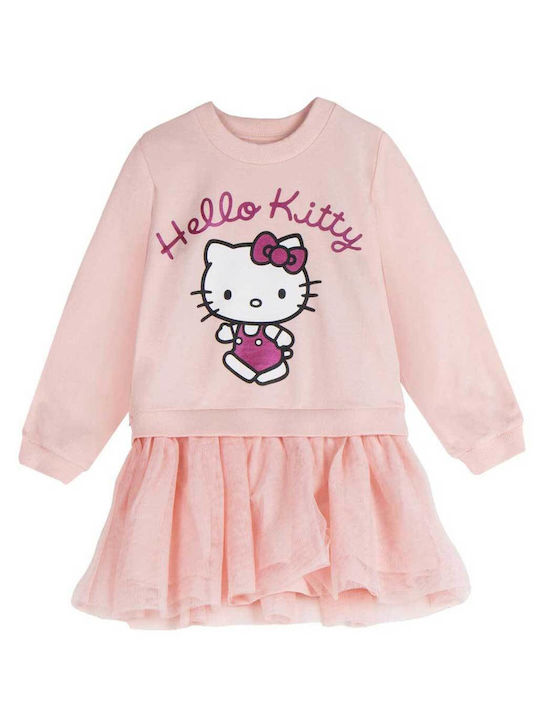 Hello Kitty Παιδικό Φόρεμα Pink