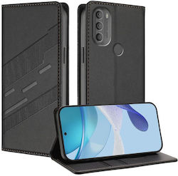 Motorola Moto G71 5g Embossed Multi-functional Wallet Retro Leather Phone Case Black Motorola Moto G71 5g Embossed Multi-functional Wallet Retro Leather Phone Case Black