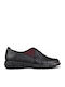 Leather Women's Moccasins In Black Colour