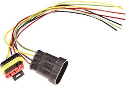 Electric Harness Bmw Vw Fiat 4 Wires 530mm/265mm V99-83-0012