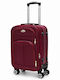 Reisegepäck Kabinenstoff Burgundisch Höhe 50cm