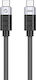 Orico USB-C Male Cable - USB-C 240W PD Black 1.5m