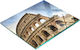 Tulup Schneidebrett Glas Blau 60x52cm