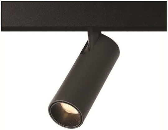 Eurolamp LED Natürliches Weiß Decken- und Wandleuchte in Schwarz Farbe