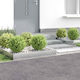 vidaXL Metallic Garden Hedge in Silver Colour 1...