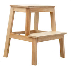 Douzenis Furniture Scaun scară din fier cu 1 treaptă 37cm Douzenis Furniture Scaun scară din fier cu 1 treaptă 37cm