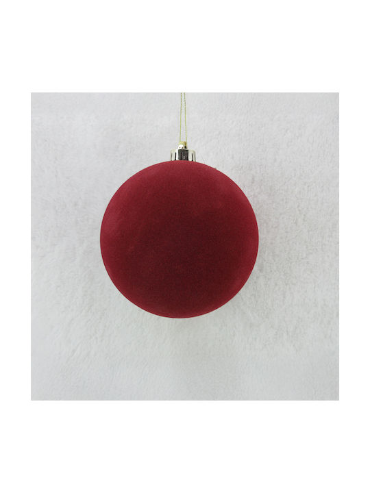 InTheBox Weihnachtsbaumschmuck Kugel Ornament Groß Rote Stoffe 15cm
