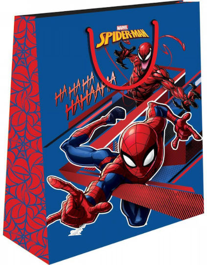 Diakakis Paper Gift Bag with Spiderman Theme 45x12x33cm