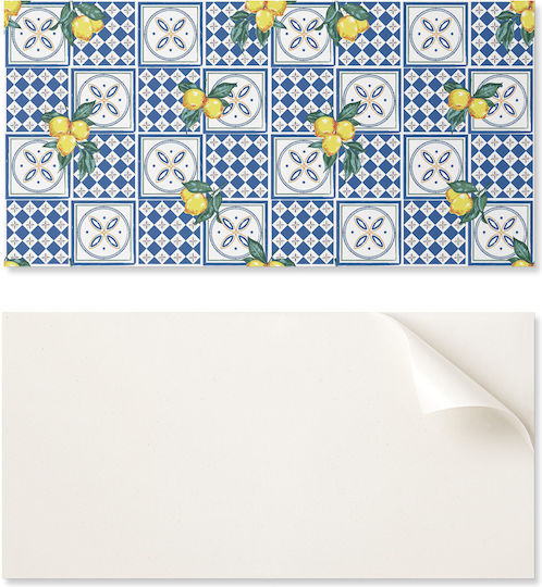 Set De Plăci De Vinil Cu Model Imprimat De Lămâie Plăci De Faianță 10x40x20 Cm Set De Plăci De Vinil Cu Model Imprimat De Lămâie Plăci De Faianță 10x40x20 Cm
