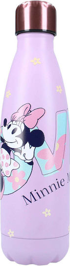 Vintage Lovers Rostfreier Stahl Kinder Trinkflasche Minnie Flieder 700ml