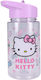 Vintage Lovers Kinder Trinkflasche Hello Kitty mit Stroh Rosa 450ml