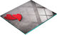 Tulup Schneidebrett Glas Rote 60x52cm